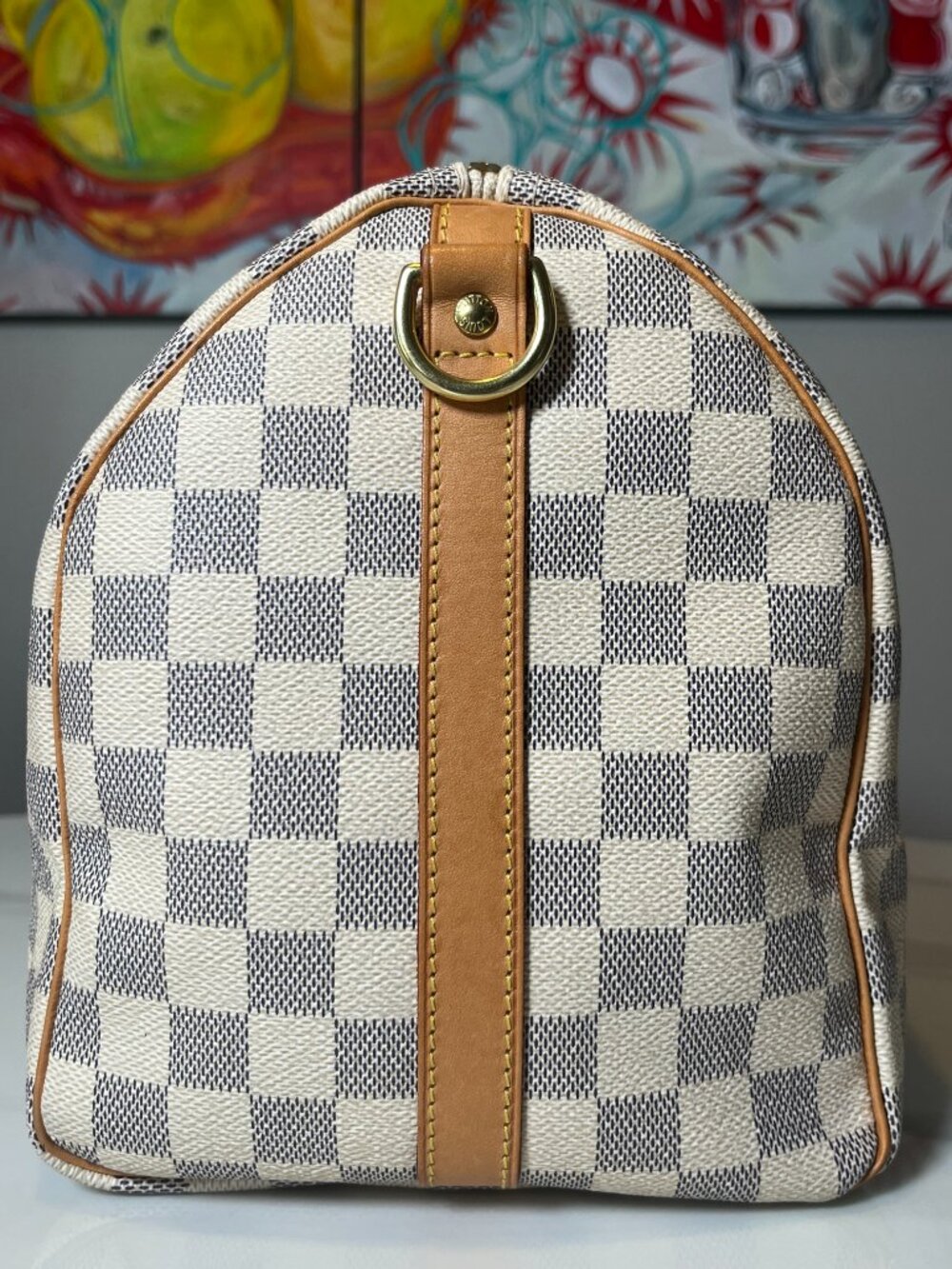Louis Vuitton Speedy 30 Damier Azur w/ Lock Keys & Original Dust Bag - Picture 4 of 16